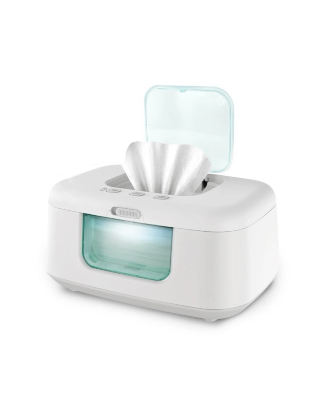 Baby Wipe Warmer & Dispenser W/  LED Changing Light & On/Off Switch by Jool Baby